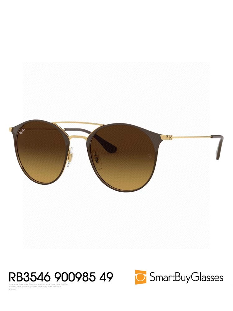 Rayban雷朋太阳眼镜正品男细圆框双梁飞行员女款墨镜 RB3546