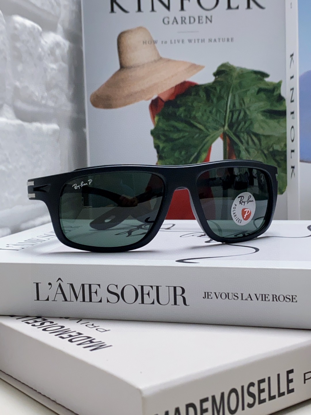  RayBan雷朋法拉利联名 2025新款太阳镜墨镜 树脂偏光级感防紫外线眼镜开车护目 RB4364