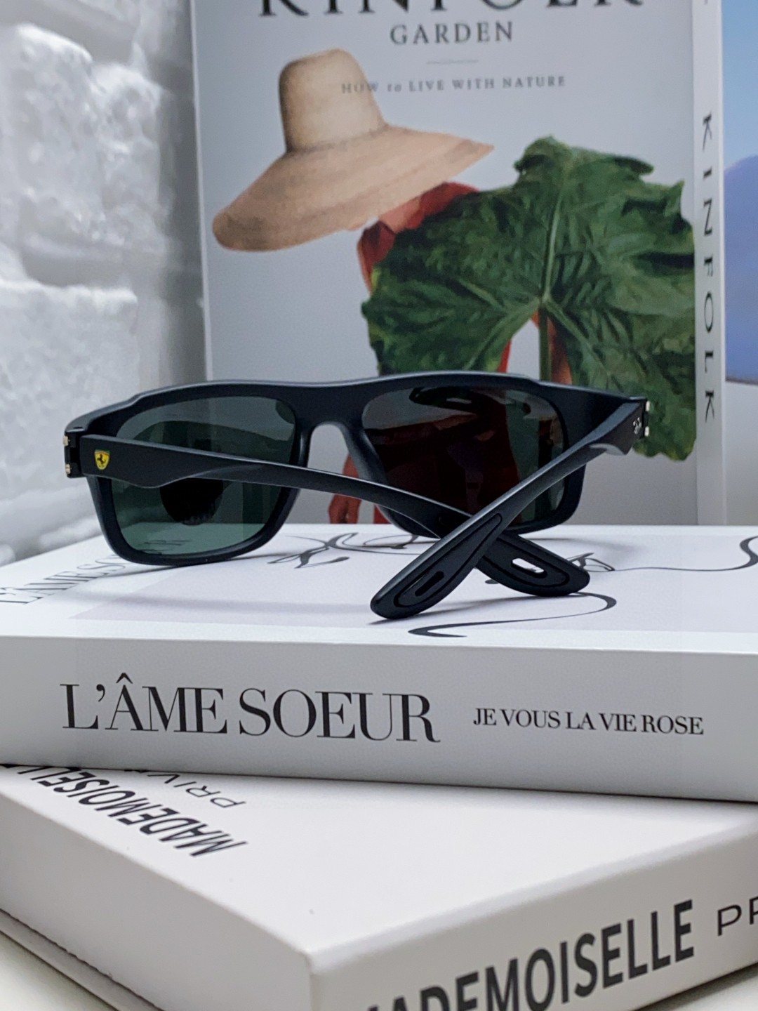  RayBan雷朋法拉利联名 2025新款太阳镜墨镜 树脂偏光级感防紫外线眼镜开车护目 RB4364