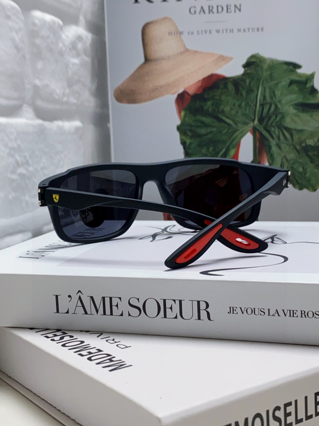  RayBan雷朋法拉利联名 2025新款太阳镜墨镜 树脂偏光级感防紫外线眼镜开车护目 RB4364