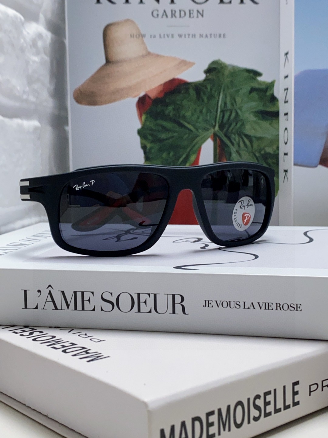  RayBan雷朋法拉利联名 2025新款太阳镜墨镜 树脂偏光级感防紫外线眼镜开车护目 RB4364