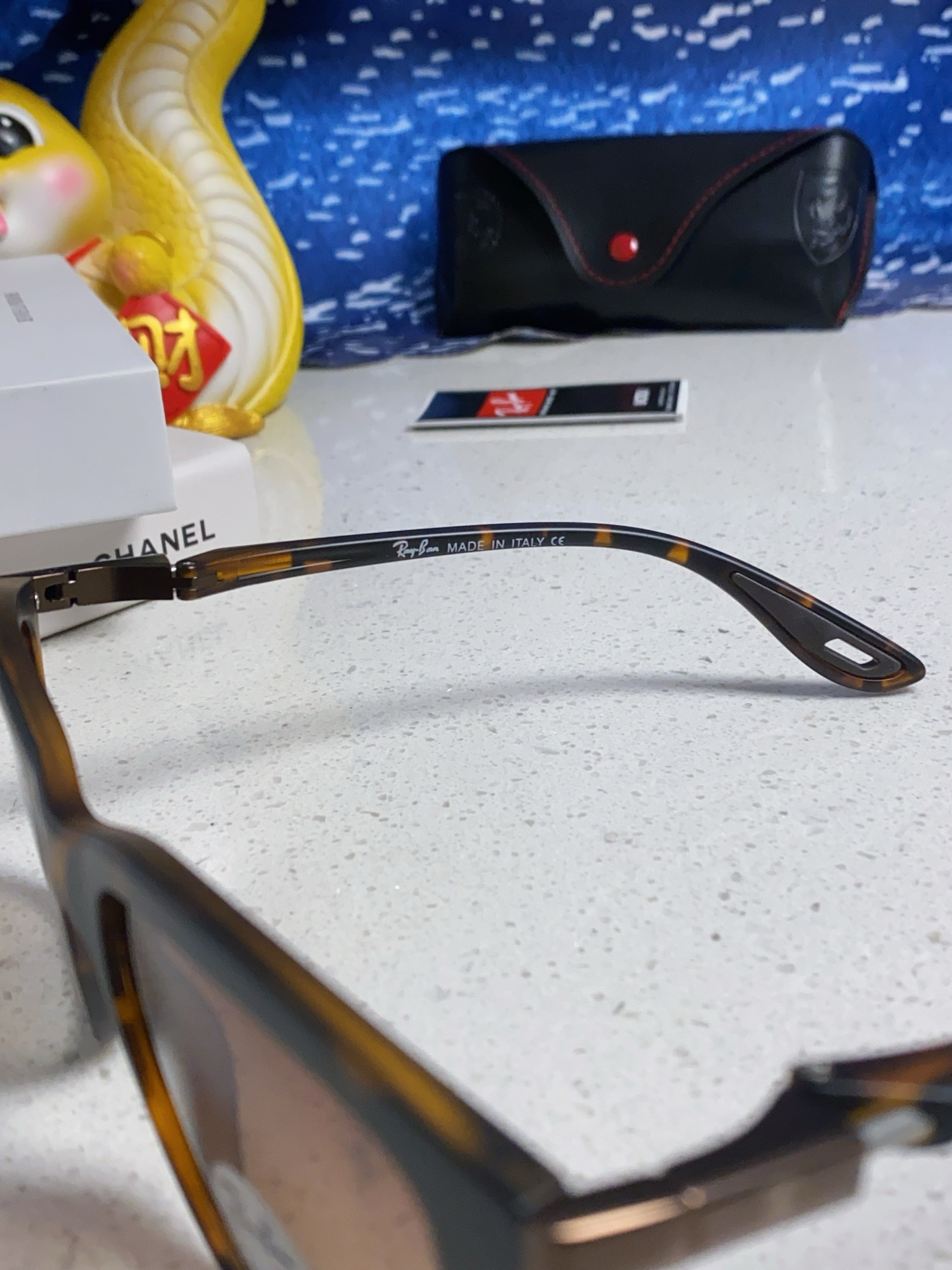  RayBan雷朋法拉利联名款 2025最新款太阳镜男女款板材ins风时尚潮流休闲百搭墨镜RB7222