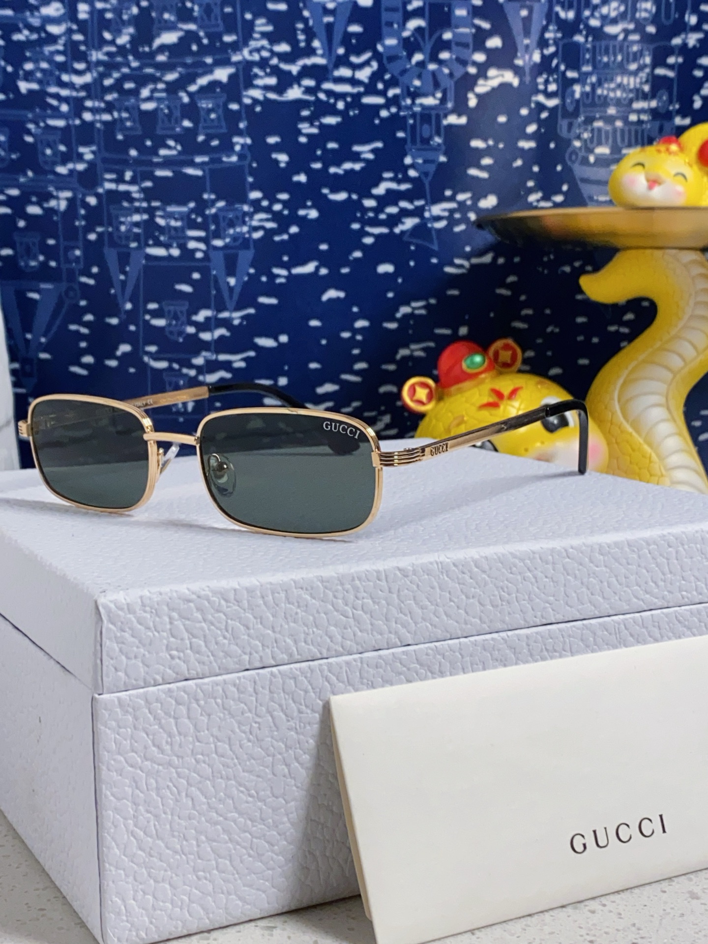  Gucci古奇 2025新款男女通用猫眼太阳镜华丽风格塑料金属时尚太阳眼镜GG1457S