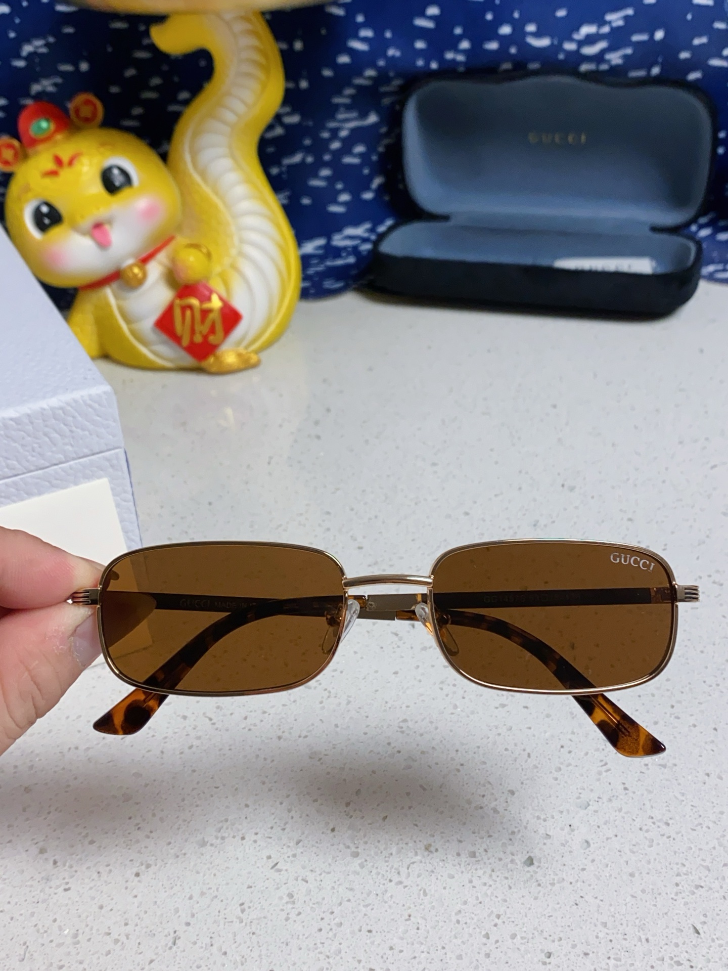  Gucci古奇 2025新款男女通用猫眼太阳镜华丽风格塑料金属时尚太阳眼镜GG1457S