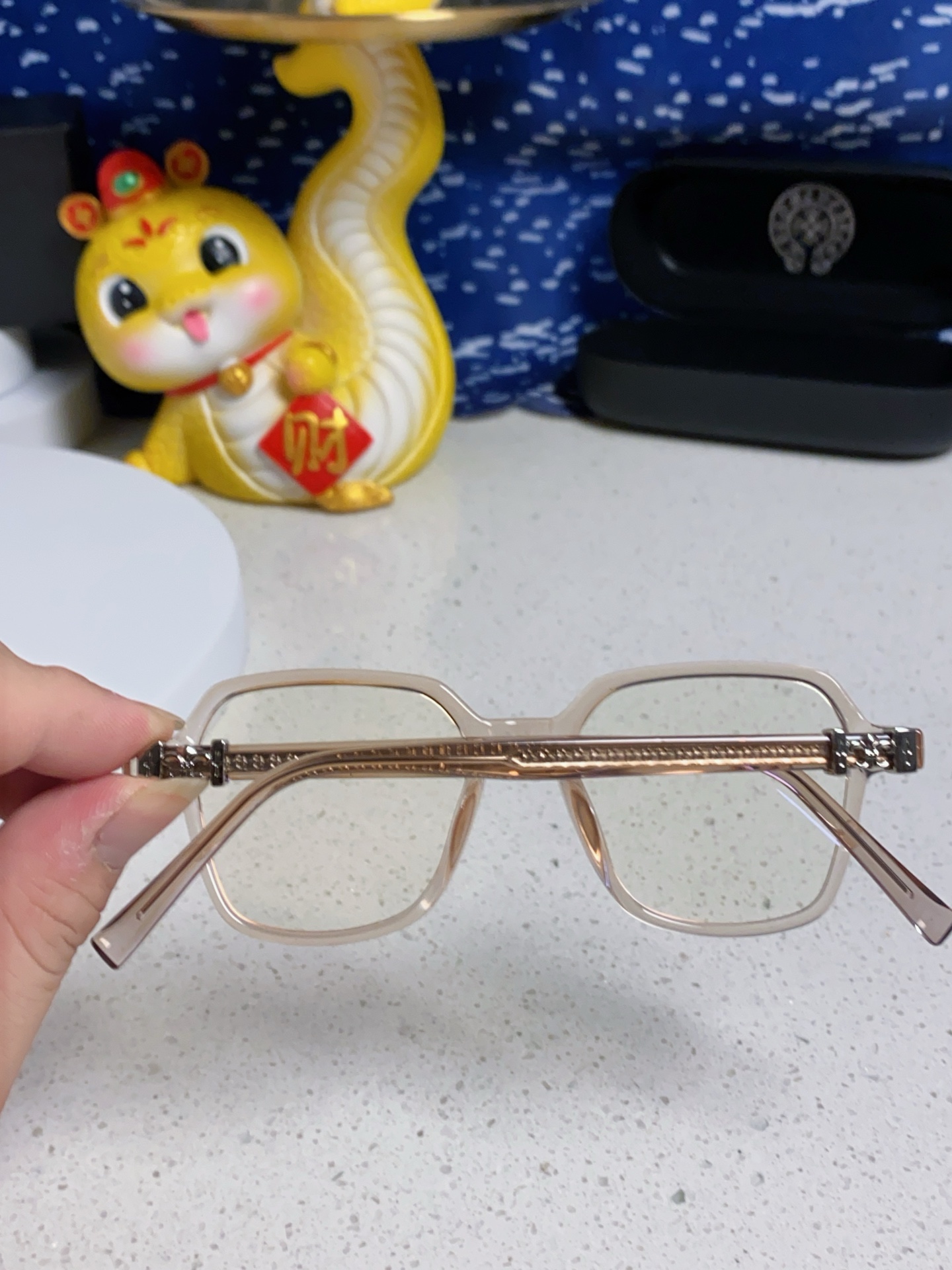  Chrome Hearts克罗心 2025新款品质眼镜框男复古文艺日式手作防蓝光近视眼镜女潮时尚素颜 