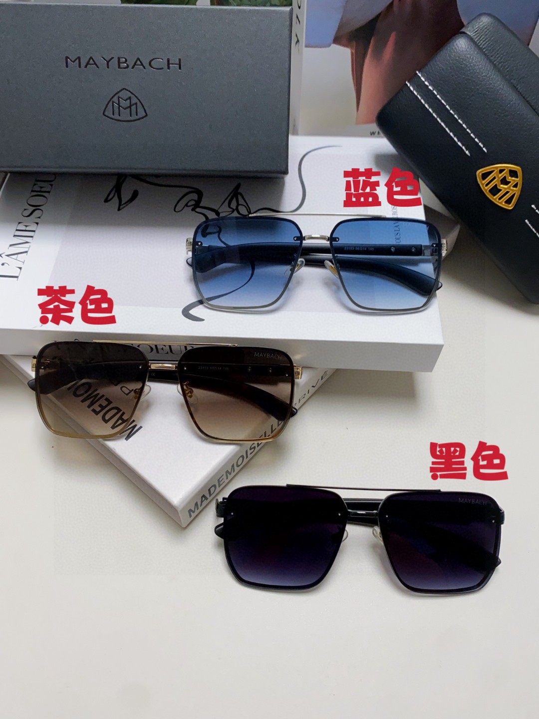  Maybach迈巴赫 2025新款男式高端太阳镜时尚帅气潮流墨镜户外驾驶旅游太阳眼镜 