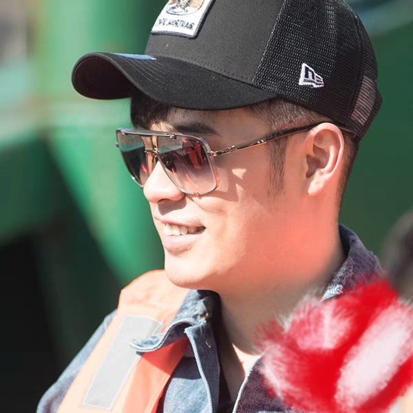  DITA蒂塔 陈赫同款墨镜跑男方形大框个性驾驶开车明星款太阳眼镜