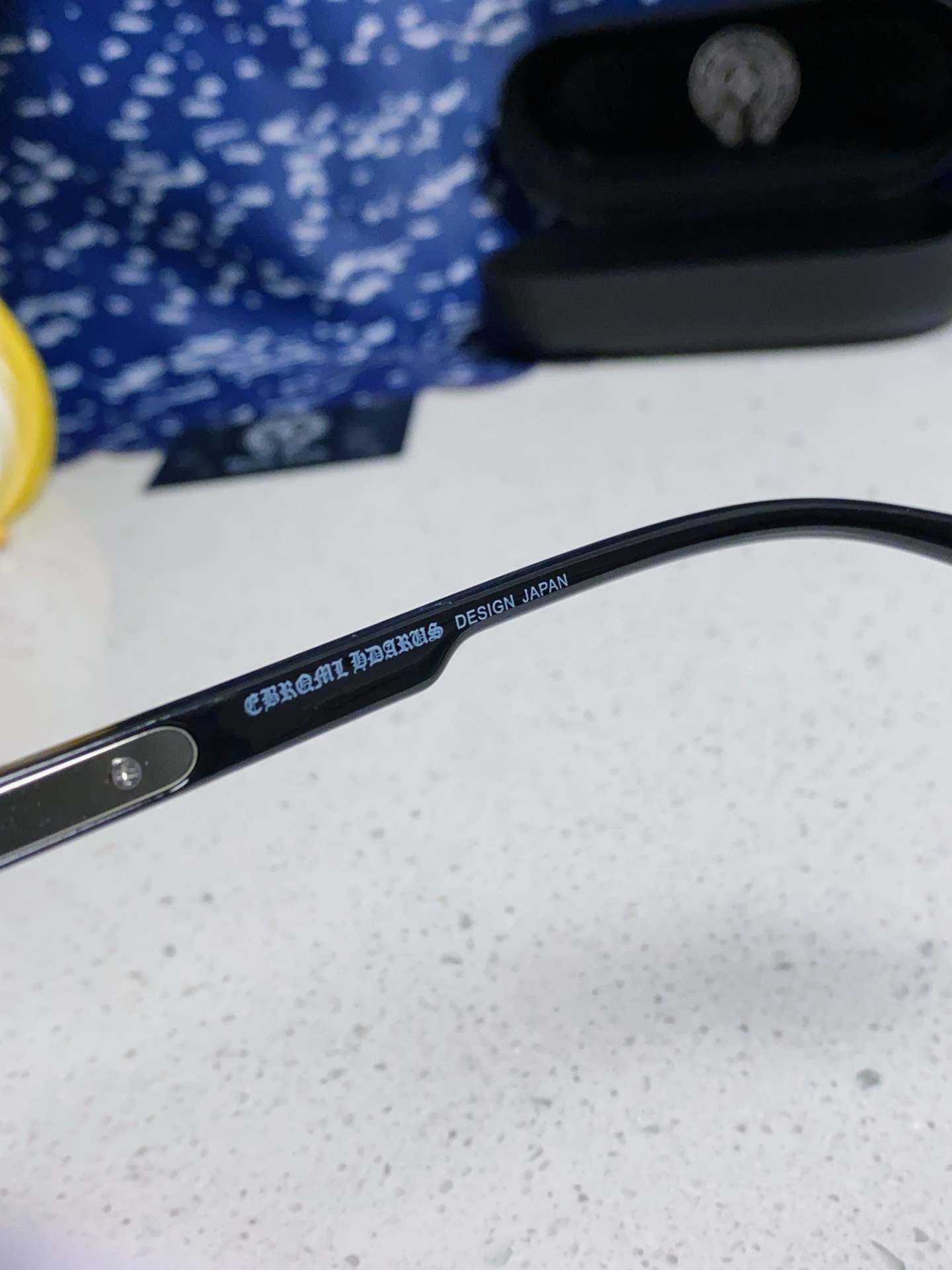  Chrome Hearts克罗心 2025新款潮流眼镜框架新品复古无框长方形 打孔个性男女超轻粗腿平光