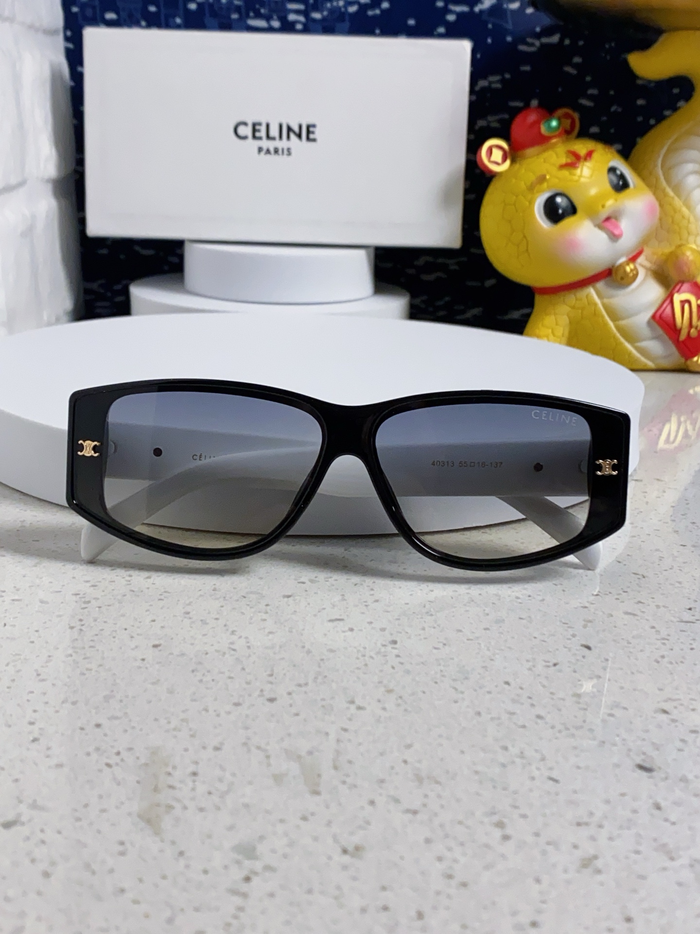  Celine赛林 2025凯旋门墨镜刘诗诗蔡文静同款大框显脸小欧美风流网红高级ins 女士墨镜