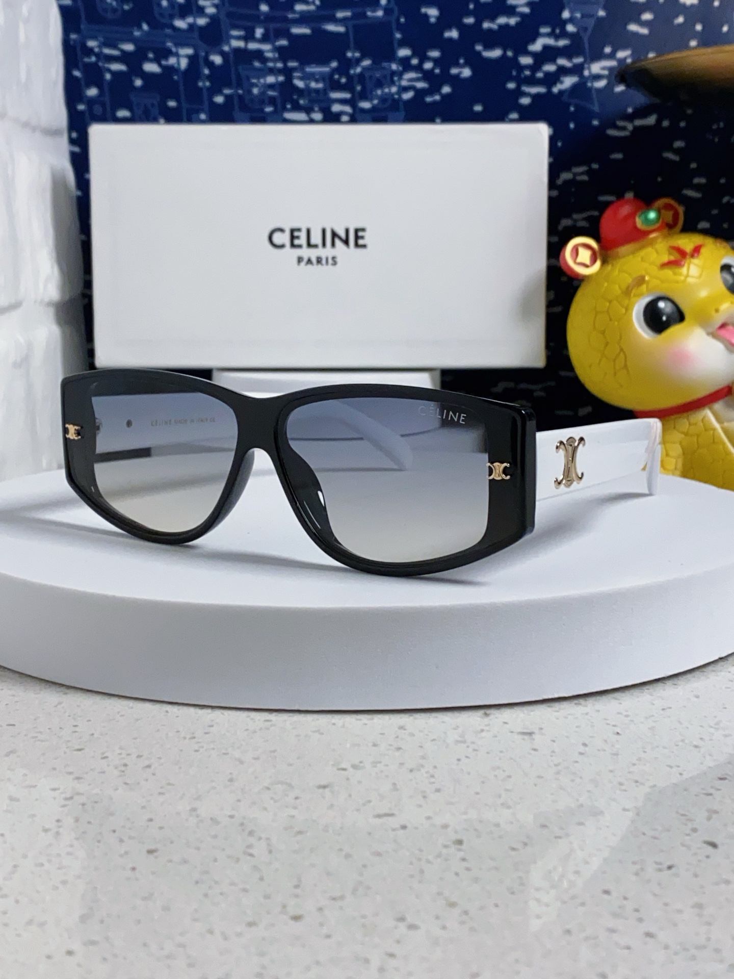  Celine赛林 2025凯旋门墨镜刘诗诗蔡文静同款大框显脸小欧美风流网红高级ins 女士墨镜