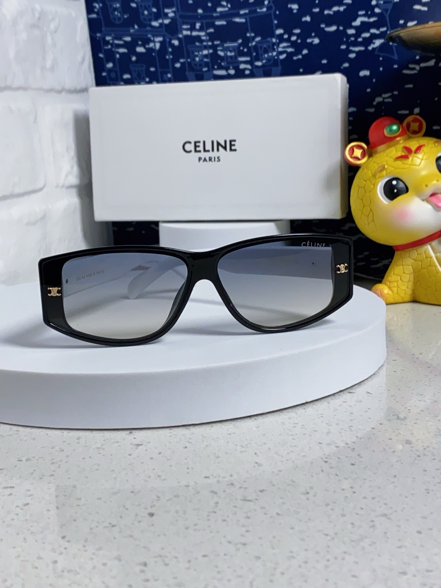  Celine赛林 2025凯旋门墨镜刘诗诗蔡文静同款大框显脸小欧美风流网红高级ins 女士墨镜