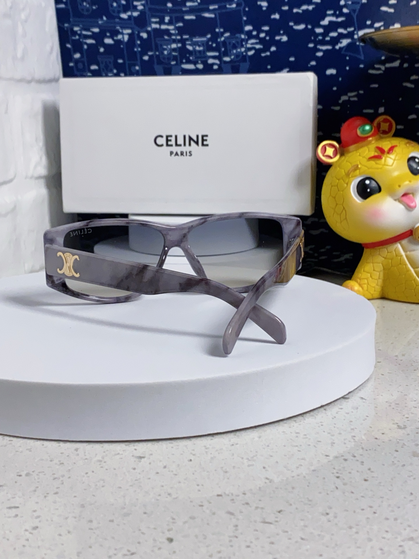  Celine赛林 2025凯旋门墨镜刘诗诗蔡文静同款大框显脸小欧美风流网红高级ins 女士墨镜