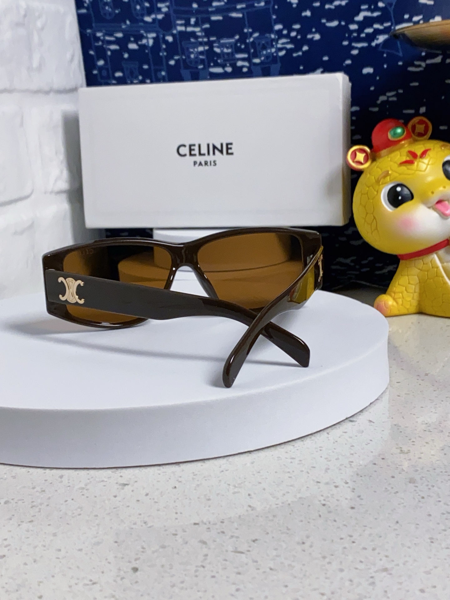  Celine赛林 2025凯旋门墨镜刘诗诗蔡文静同款大框显脸小欧美风流网红高级ins 女士墨镜