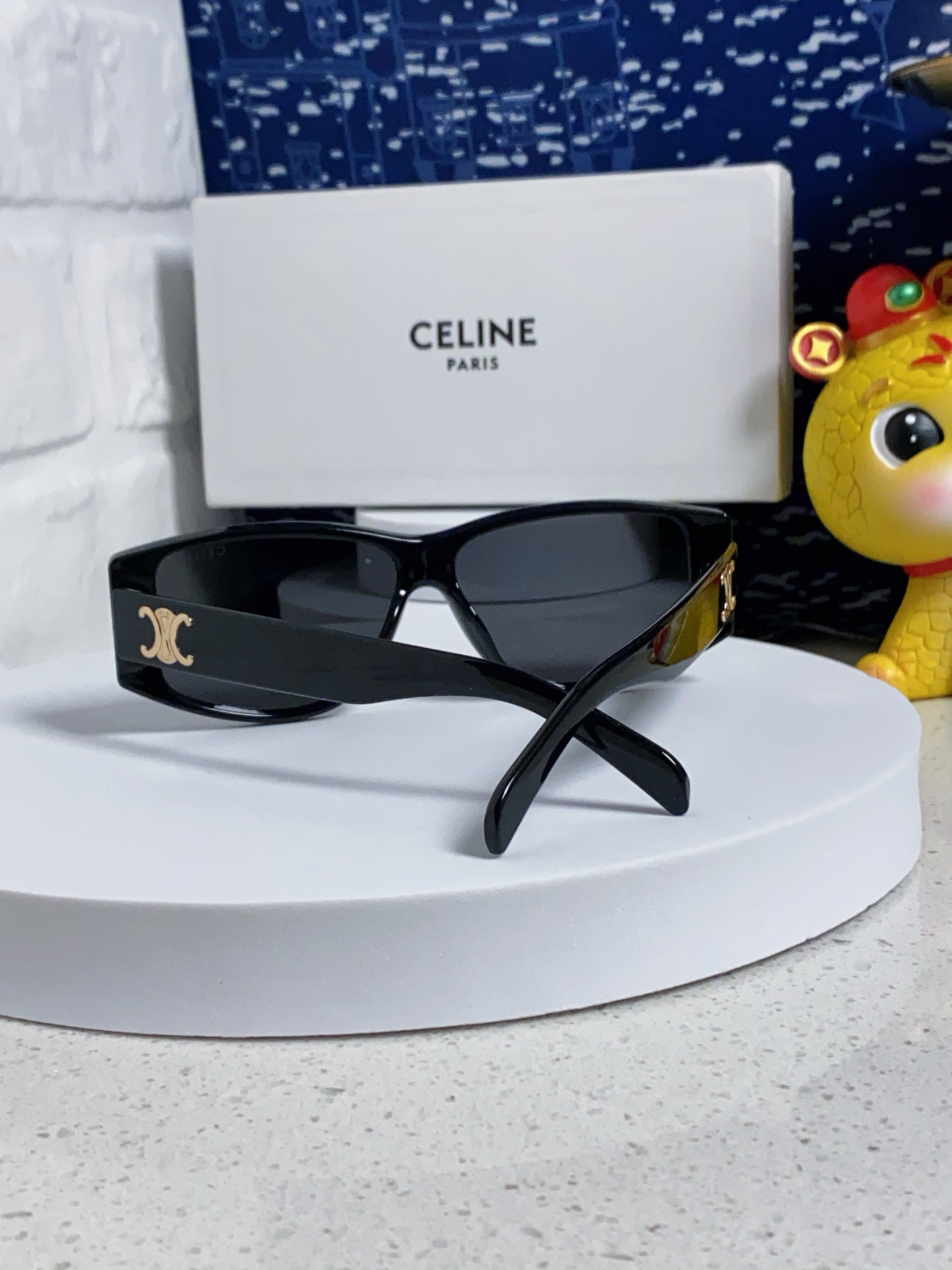  Celine赛林 2025凯旋门墨镜刘诗诗蔡文静同款大框显脸小欧美风流网红高级ins 女士墨镜