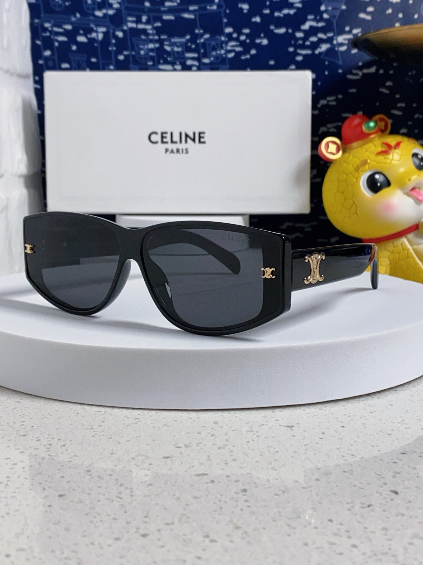  Celine赛林 2025凯旋门墨镜刘诗诗蔡文静同款大框显脸小欧美风流网红高级ins 女士墨镜