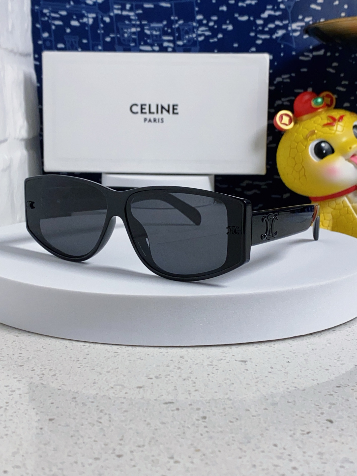  Celine赛林 2025凯旋门墨镜刘诗诗蔡文静同款大框显脸小欧美风流网红高级ins 女士墨镜