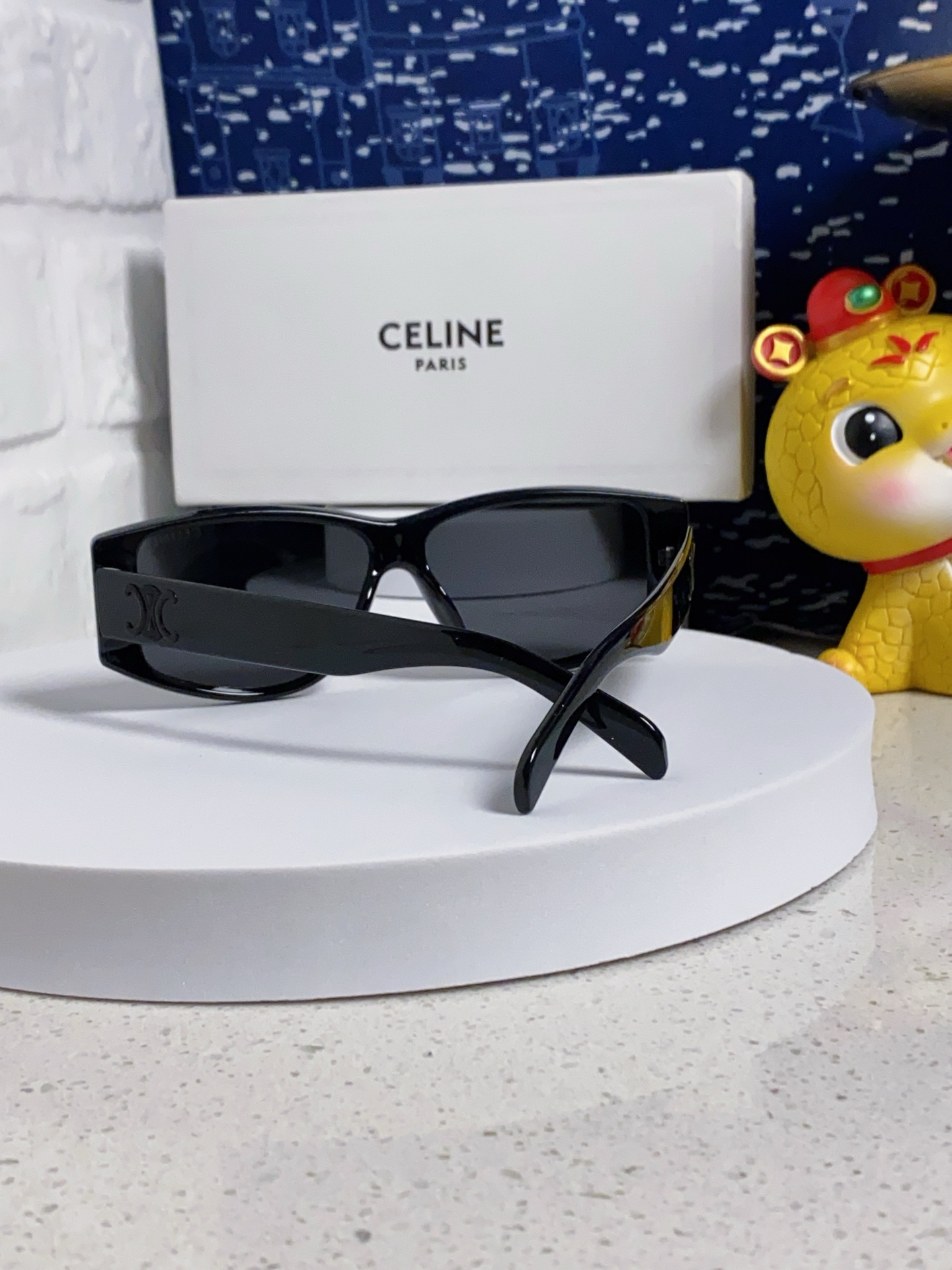  Celine赛林 2025凯旋门墨镜刘诗诗蔡文静同款大框显脸小欧美风流网红高级ins 女士墨镜