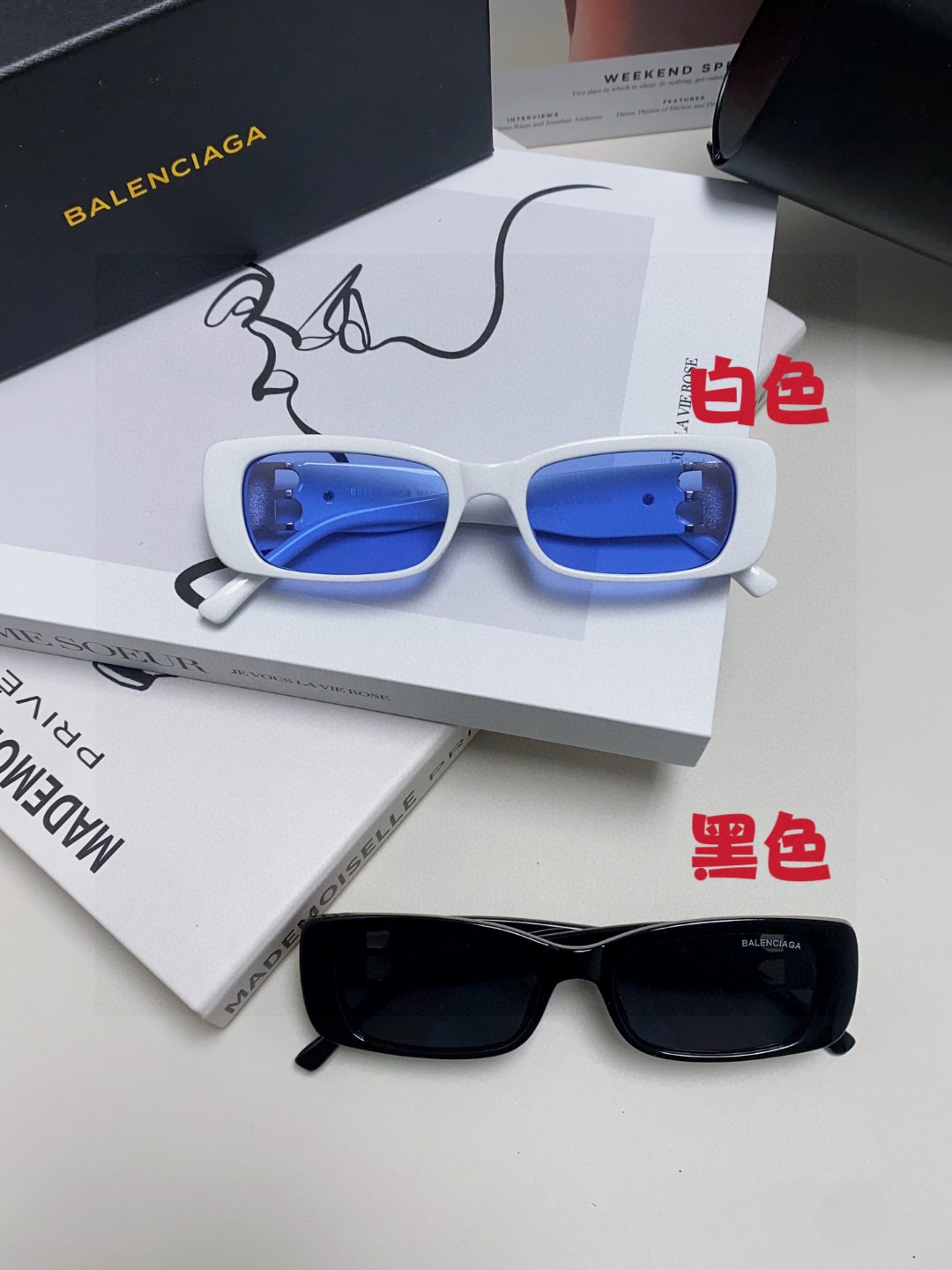  balenciaga 巴黎世家
你和女明星只差这副BALENCIAGA墨镜
这副真的太酷啦~
好多时尚