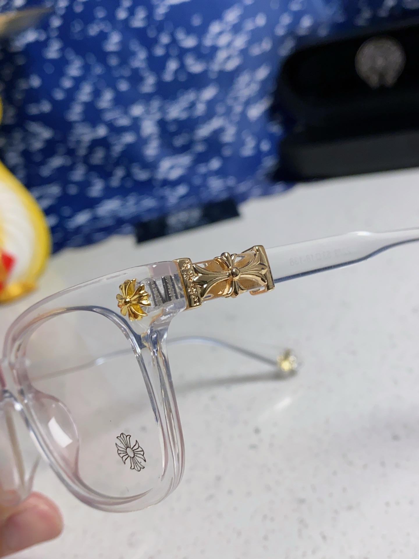  Chrome Hearts克罗心 2025新款 粗框眼镜框男女复古超轻大框近视眼镜架十字刀配饰男女通用