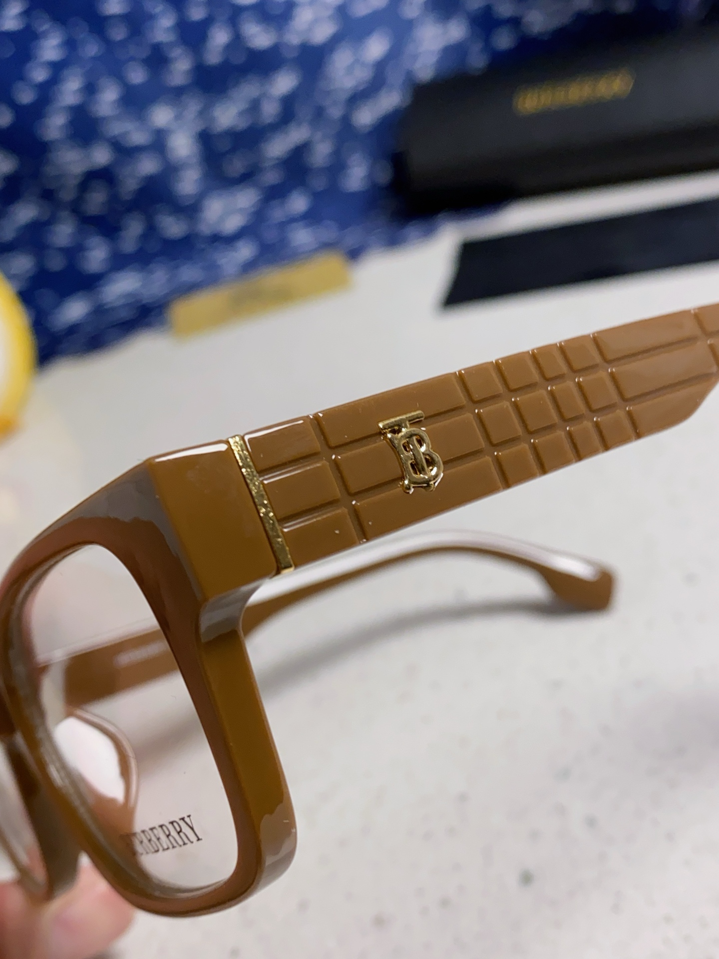  burberry巴宝莉 2025新款B家高颜值眼镜框女可配度数大框素颜神器显瘦防蓝光平光镜 女士光学