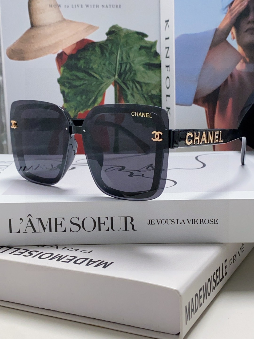  Chanel香奈儿网红爆款太阳镜🕶️，遮阳修饰脸型神器