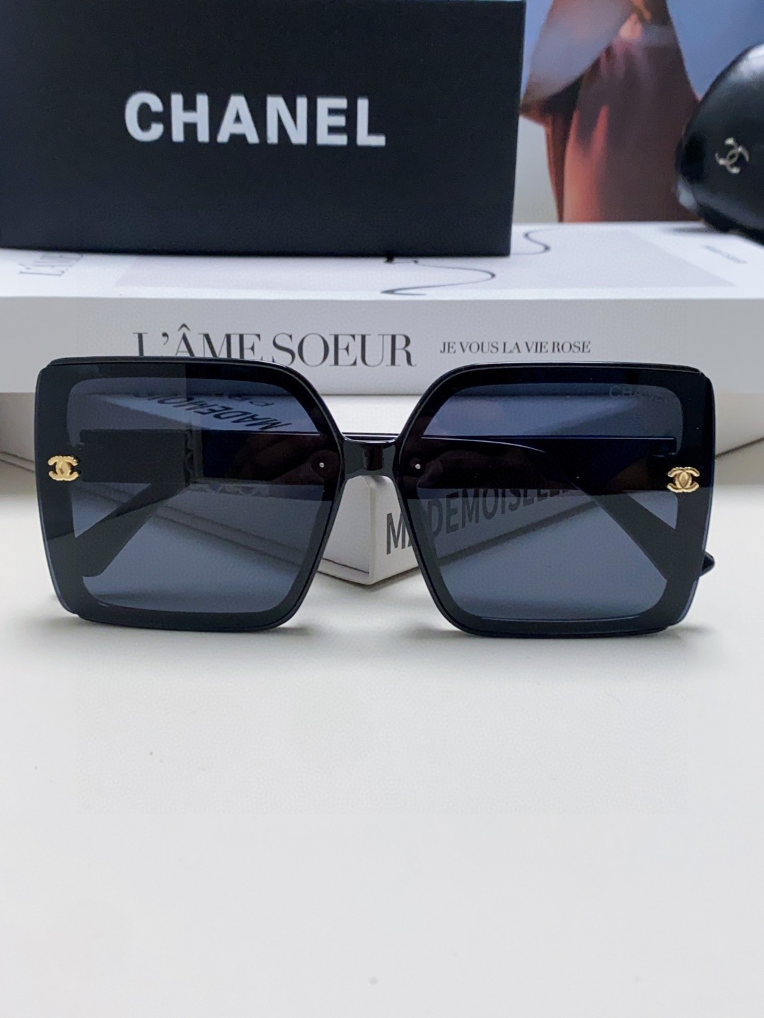 Chanel香奈儿 2025新款偏光太阳镜防紫外线时尚墨镜开车眼镜女潮韩版