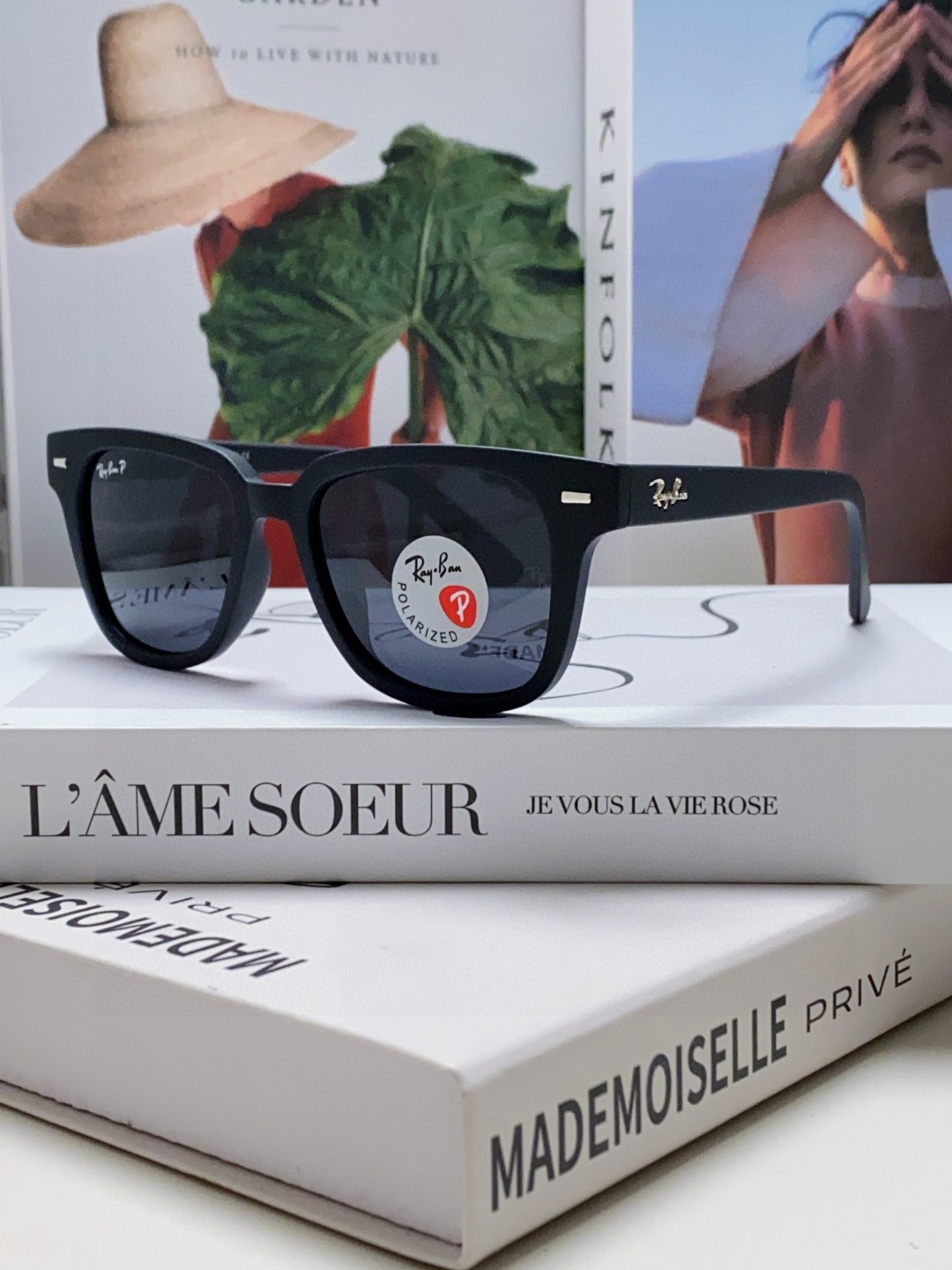  雷朋/RAY BAN太阳镜 2025新款潮流开车出游方形遮阳墨镜 时尚偏光镜片 男女通用 RB5377