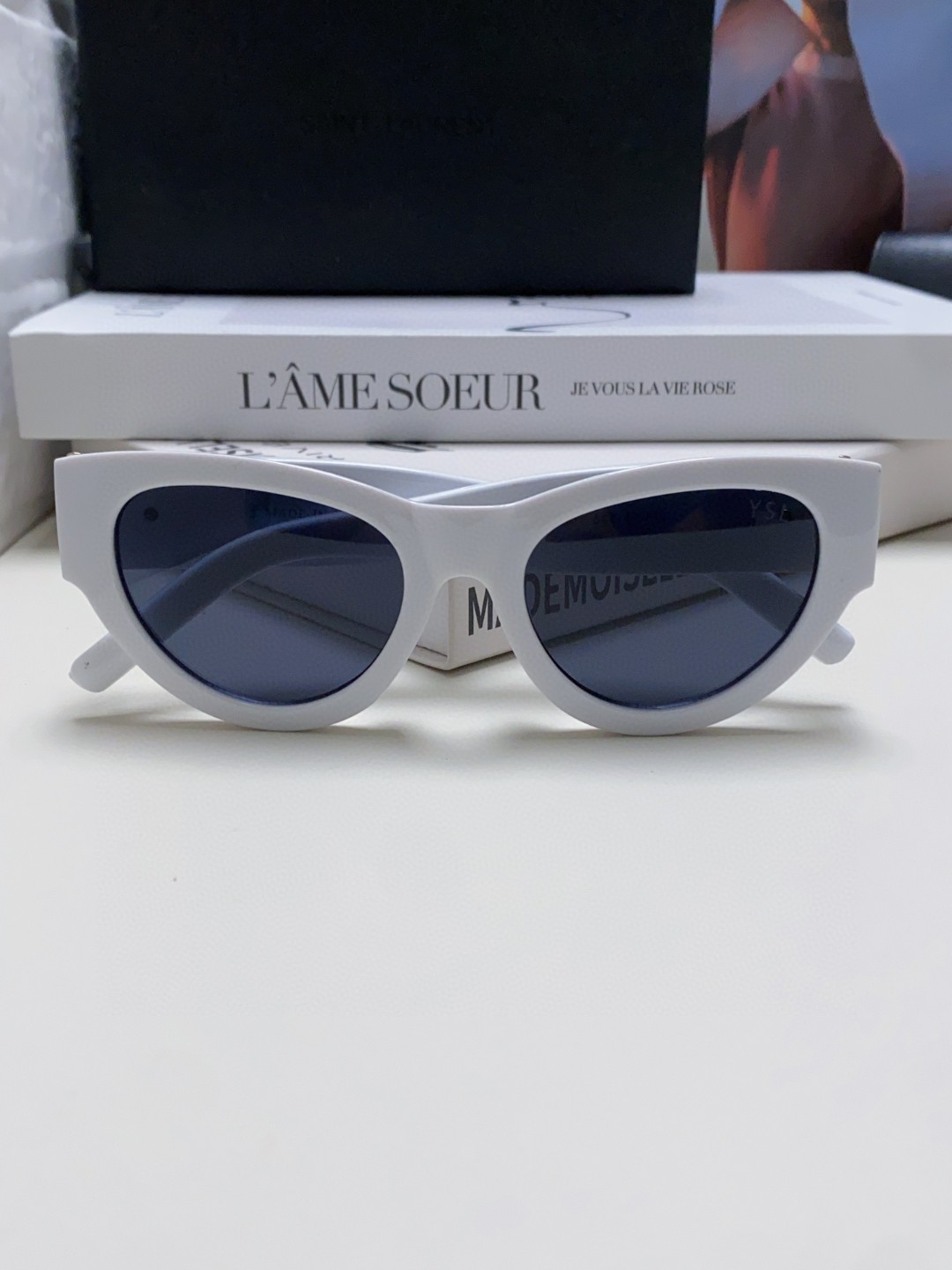  YSL 圣罗兰🕶️张嘉倪✖️Ysl 姐姐好美🌷高品质的产品真的很吸粉💪戴上显脸小又时髦，气场十足，不挑