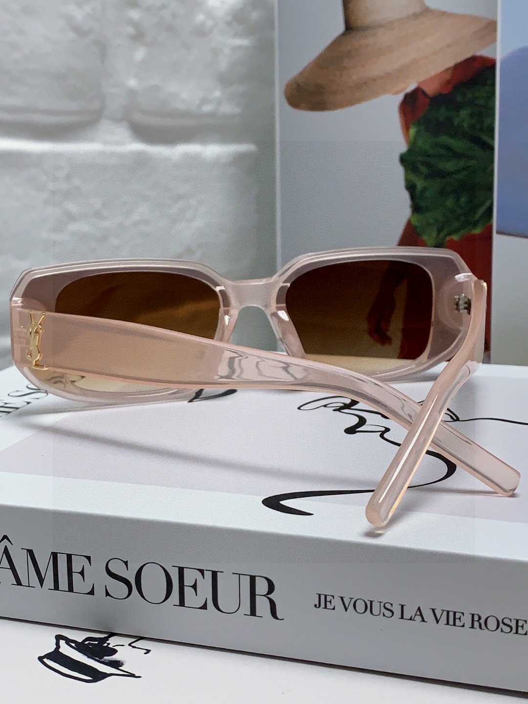  YSL/圣罗兰墨镜女. 猫眼时尚运动防蓝光太阳镜遮阳镜 