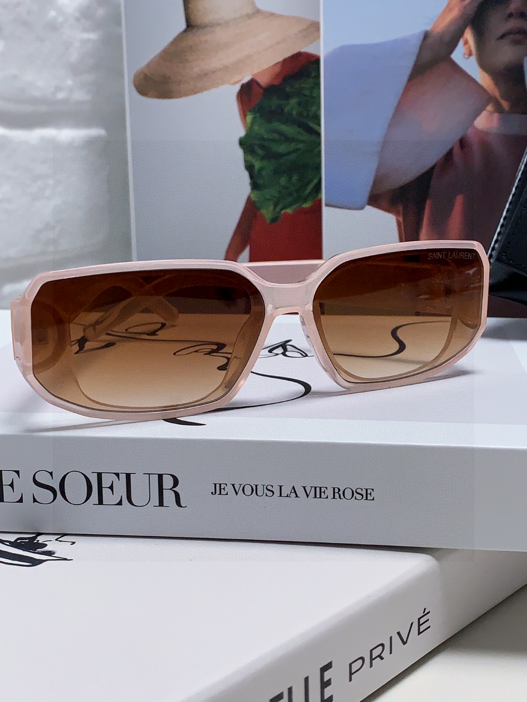  YSL/圣罗兰墨镜女. 猫眼时尚运动防蓝光太阳镜遮阳镜 