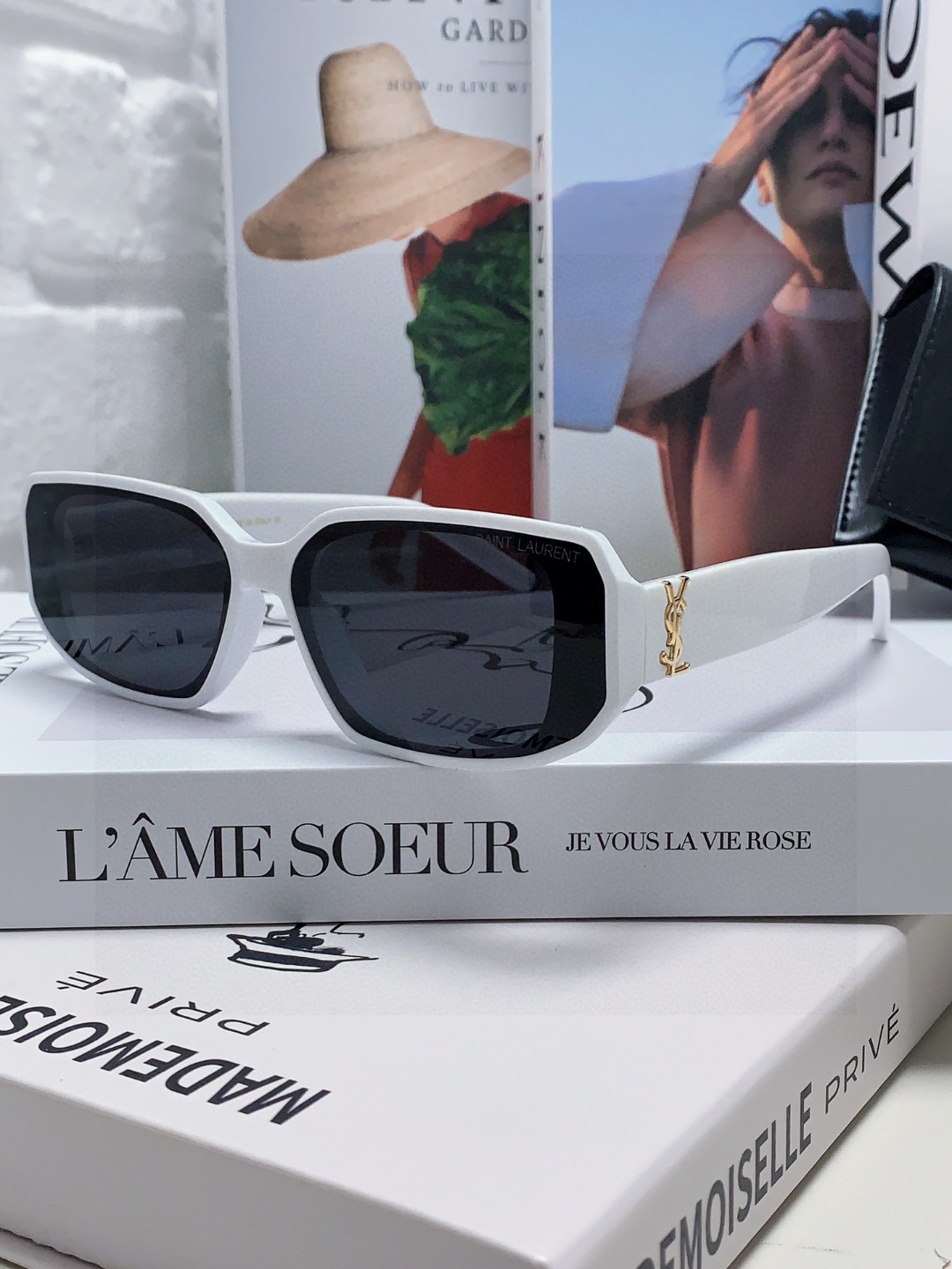  YSL/圣罗兰墨镜女. 猫眼时尚运动防蓝光太阳镜遮阳镜 