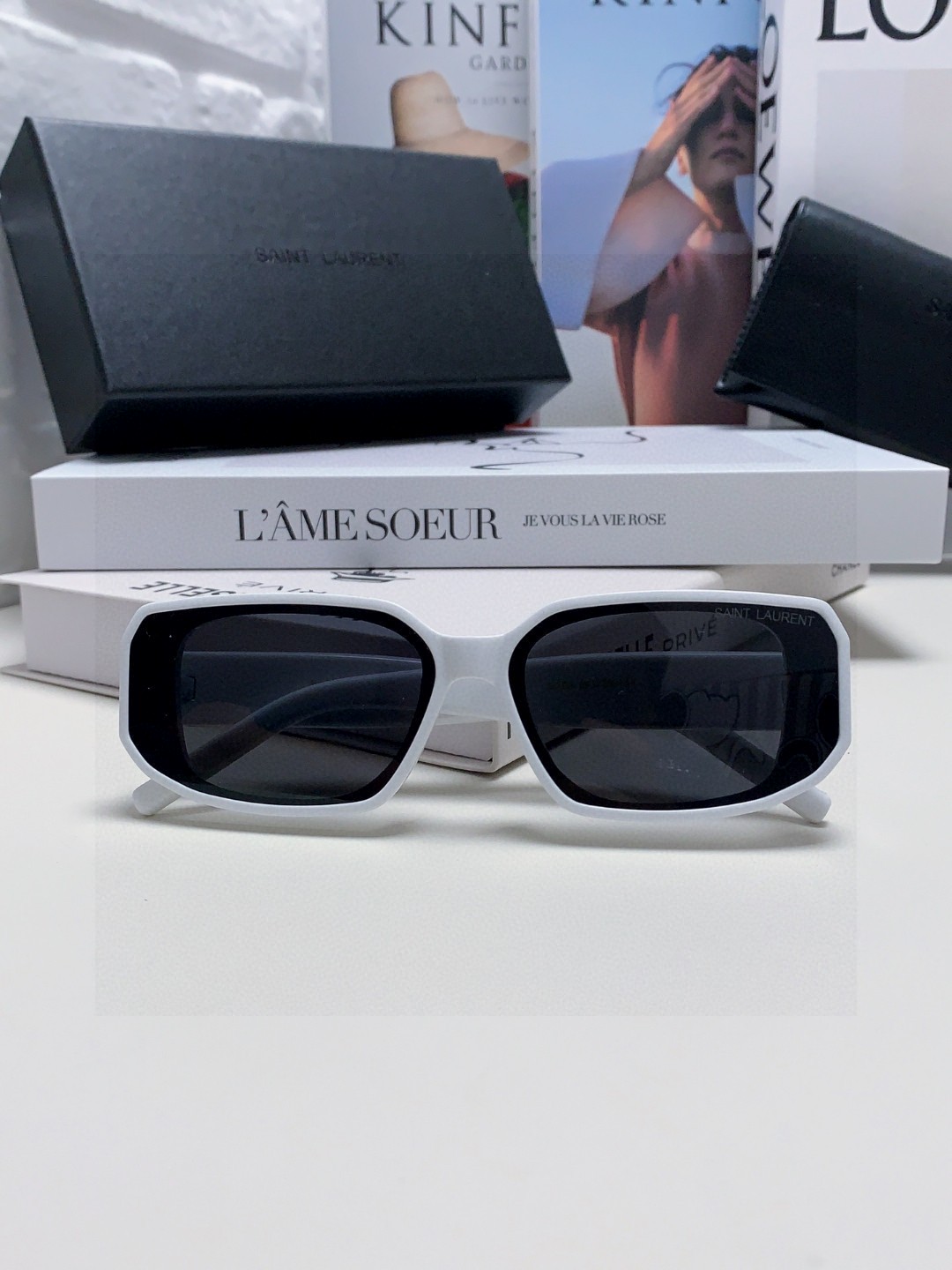  YSL/圣罗兰墨镜女. 猫眼时尚运动防蓝光太阳镜遮阳镜 