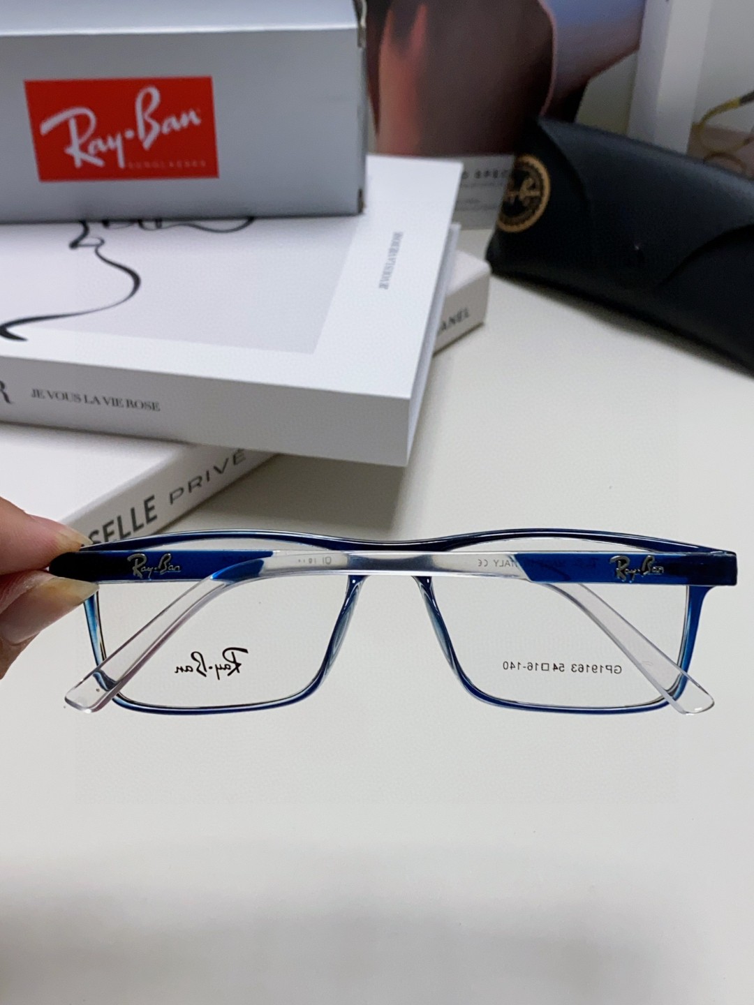  RAYBAN/雷朋 2025方形近视眼镜架窄框 潮流框架 男女士通用光学镜 RB19113