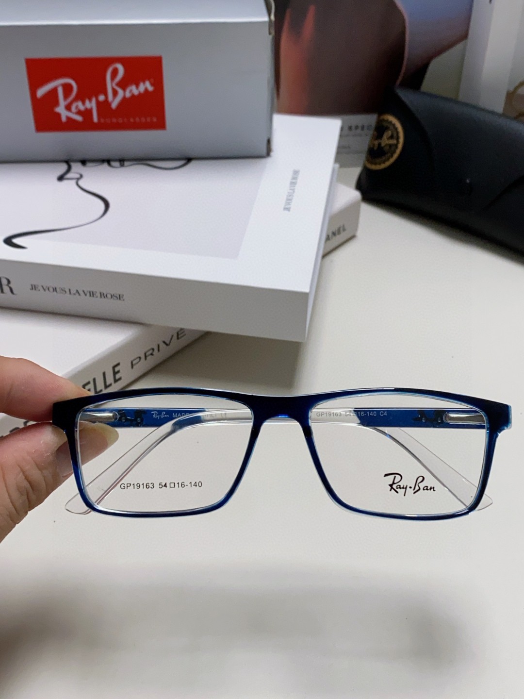  RAYBAN/雷朋 2025方形近视眼镜架窄框 潮流框架 男女士通用光学镜 RB19113