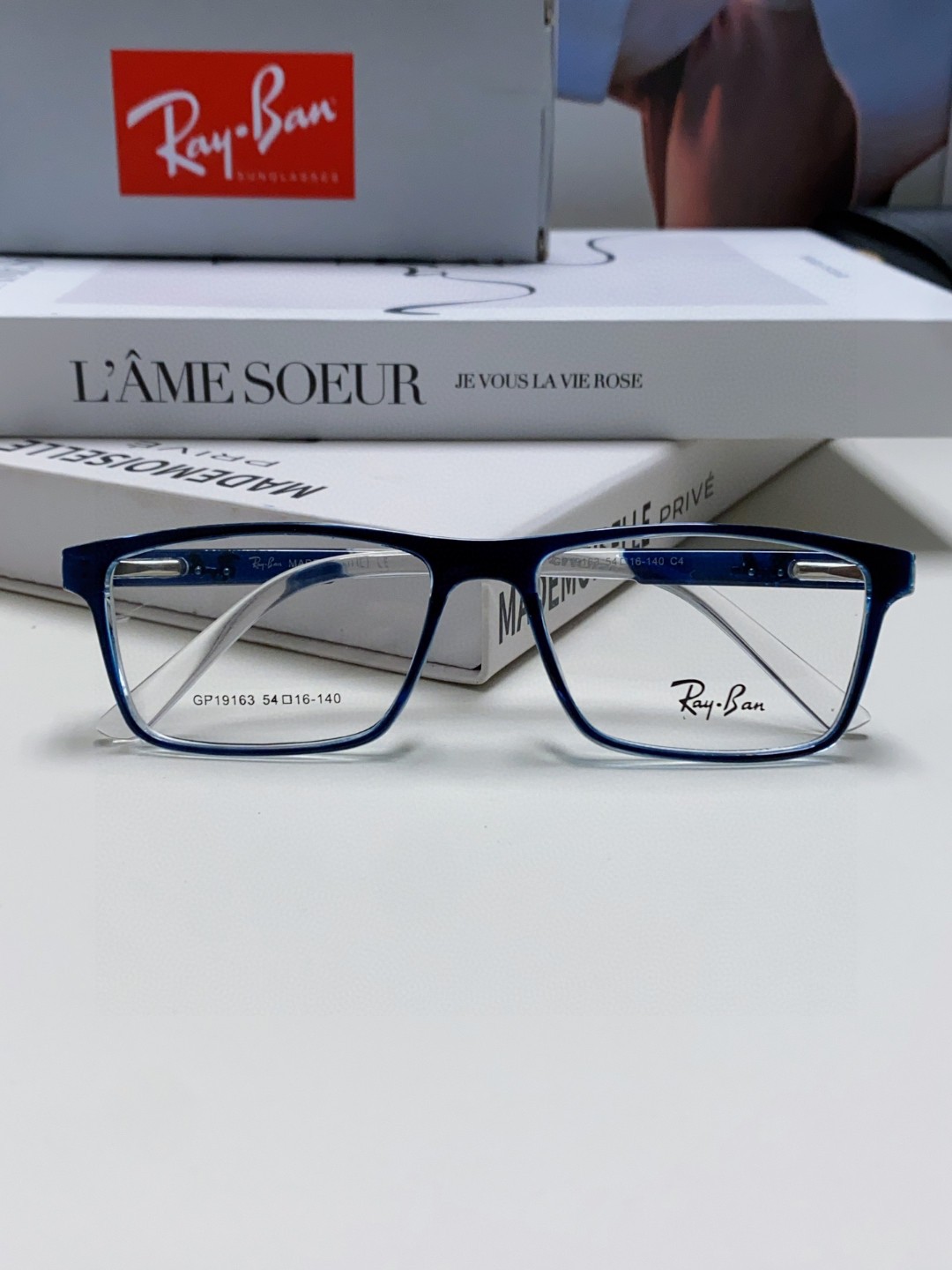  RAYBAN/雷朋 2025方形近视眼镜架窄框 潮流框架 男女士通用光学镜 RB19113