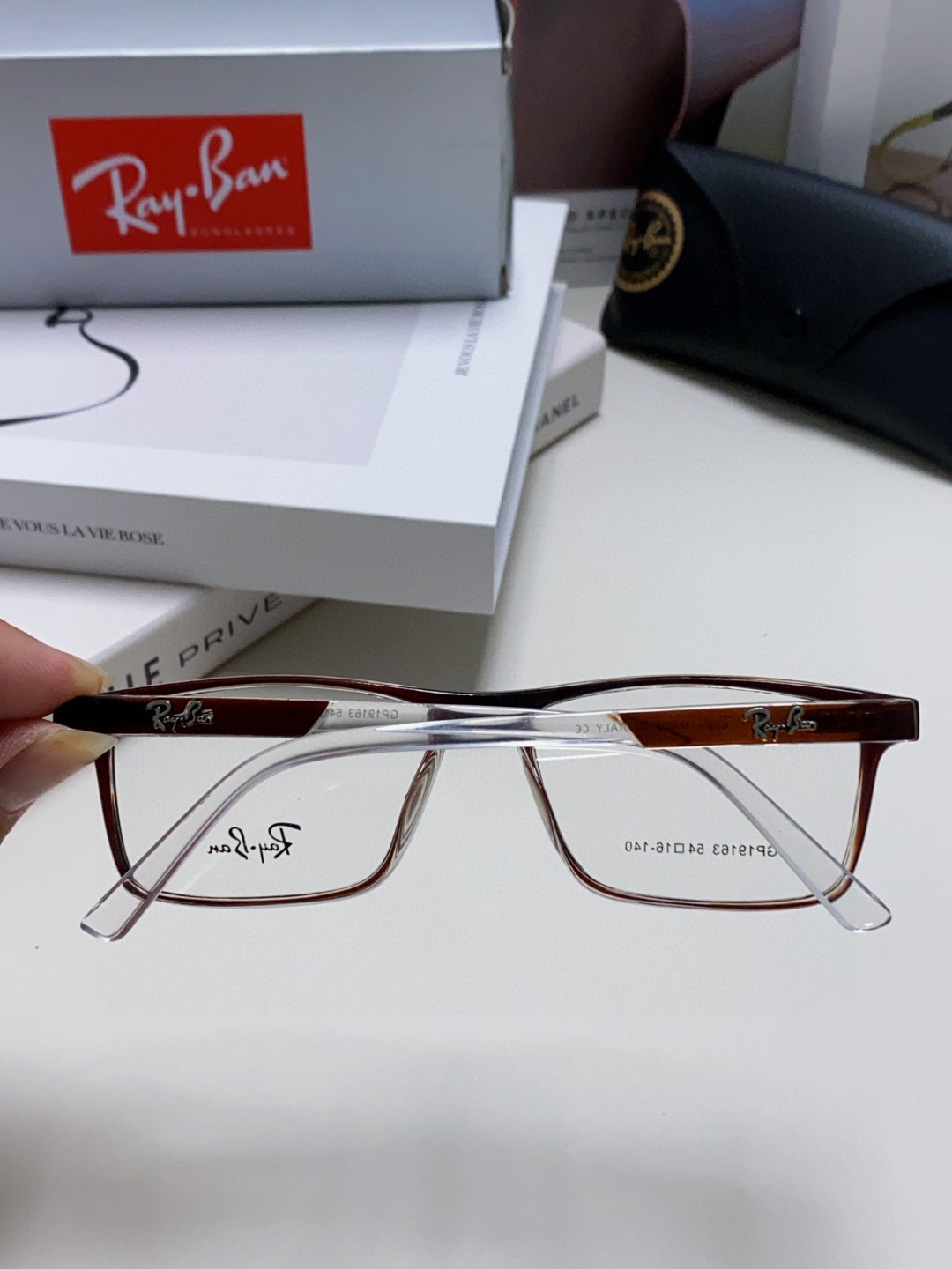  RAYBAN/雷朋 2025方形近视眼镜架窄框 潮流框架 男女士通用光学镜 RB19113