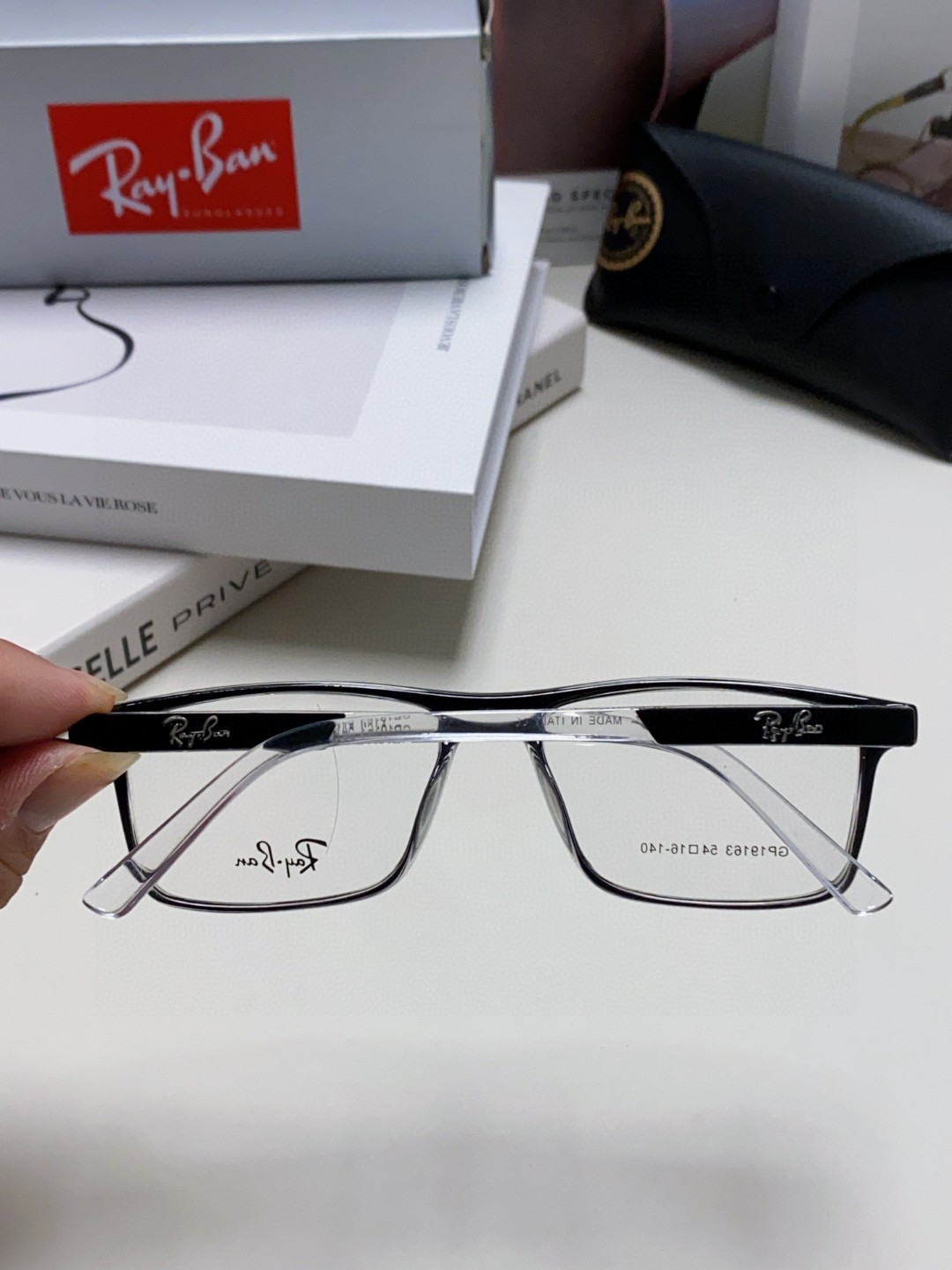  RAYBAN/雷朋 2025方形近视眼镜架窄框 潮流框架 男女士通用光学镜 RB19113