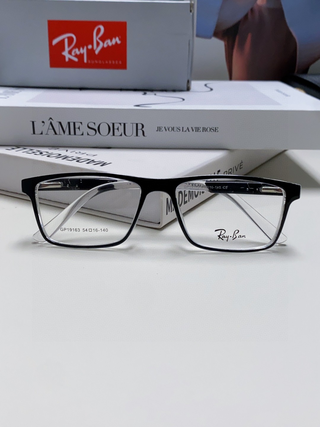  RAYBAN/雷朋 2025方形近视眼镜架窄框 潮流框架 男女士通用光学镜 RB19113