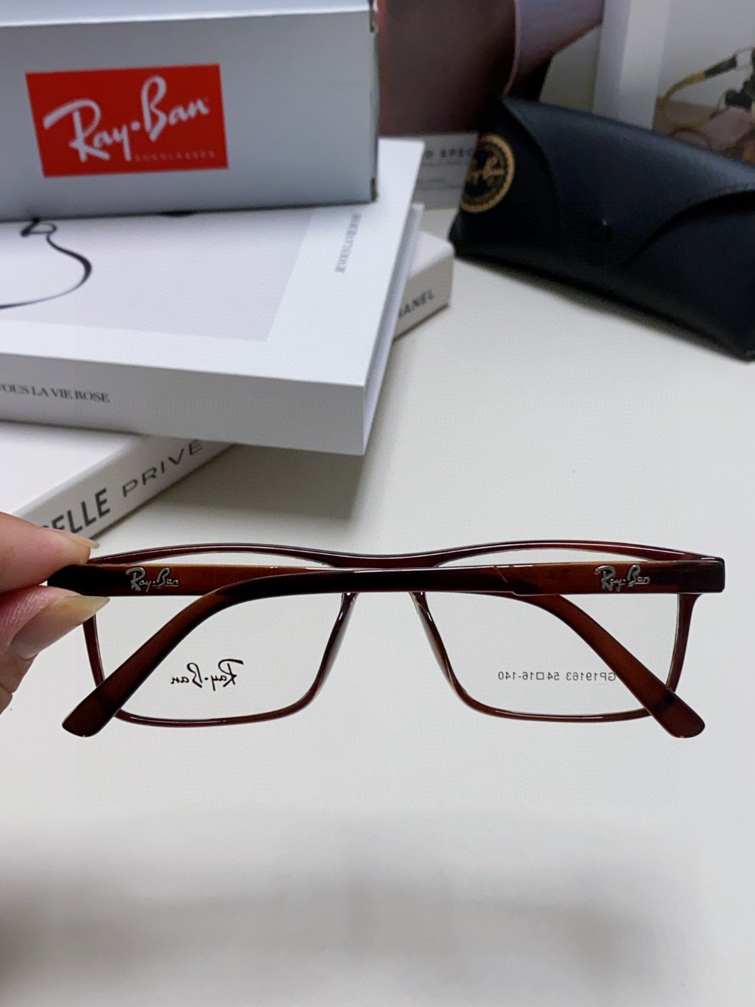  RAYBAN/雷朋 2025方形近视眼镜架窄框 潮流框架 男女士通用光学镜 RB19113