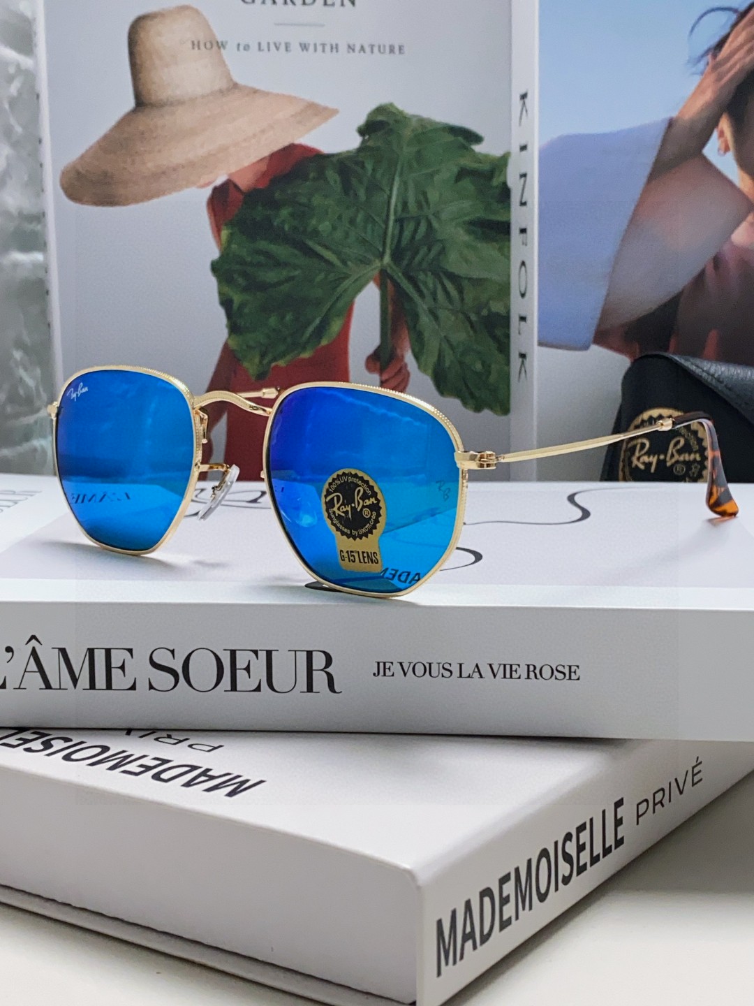  RAYBAN 雷朋 RB3548 平板玻璃镜片  🌻🌻🌸多边形镜框 🇮🇹💋💋炫彩潮款太阳镜，男女通用 