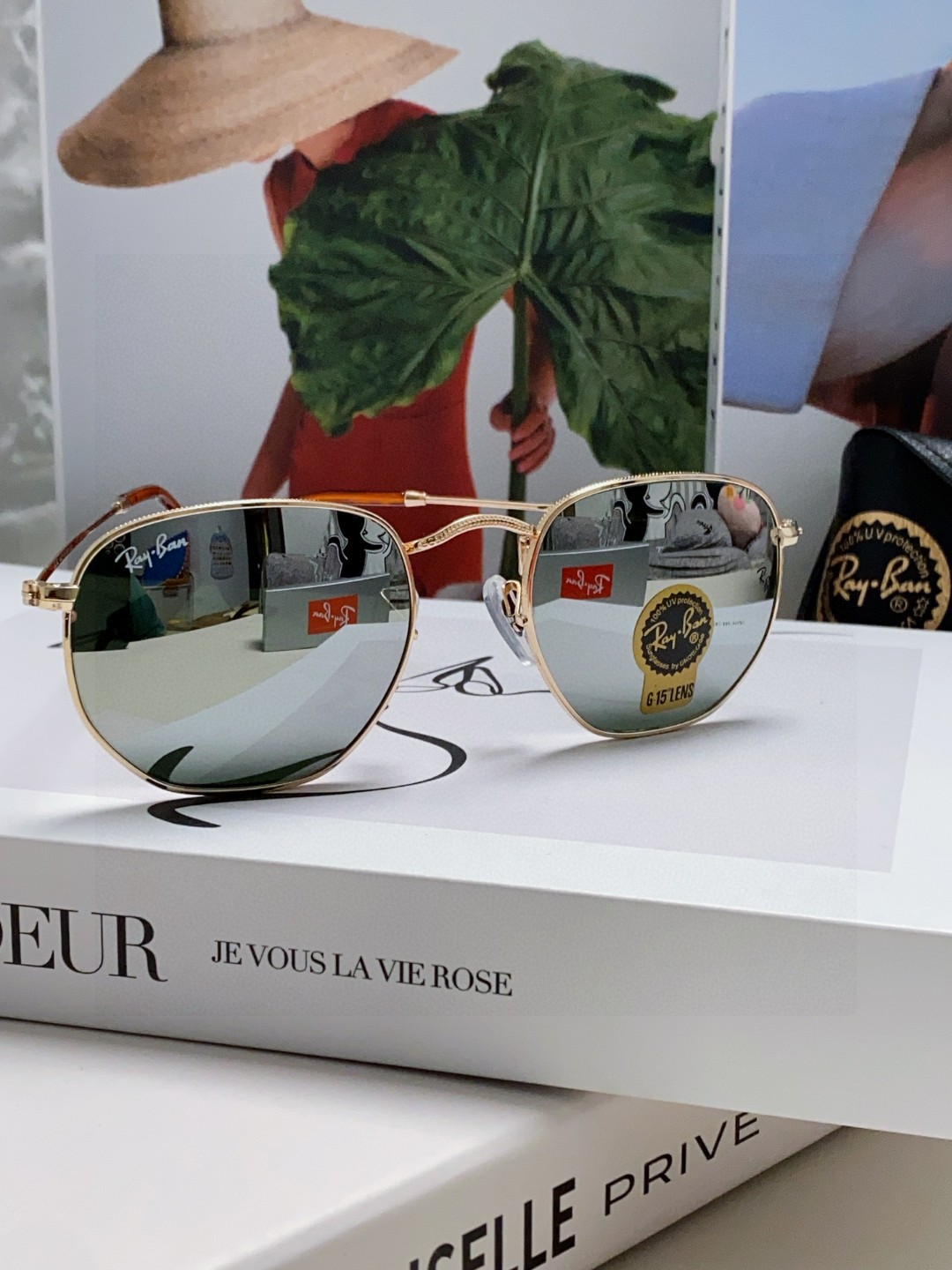  RAYBAN 雷朋 RB3548 平板玻璃镜片  🌻🌻🌸多边形镜框 🇮🇹💋💋炫彩潮款太阳镜，男女通用 