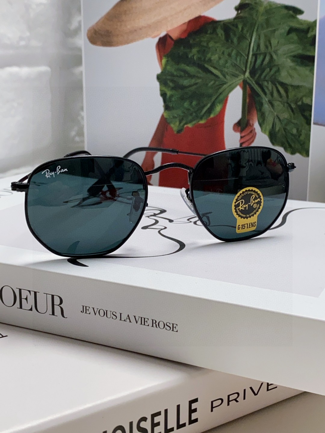  RAYBAN 雷朋 RB3548 平板玻璃镜片  🌻🌻🌸多边形镜框 🇮🇹💋💋炫彩潮款太阳镜，男女通用 