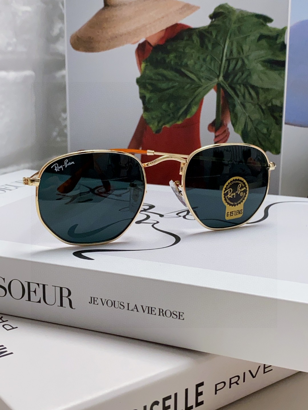  RAYBAN 雷朋 RB3548 平板玻璃镜片  🌻🌻🌸多边形镜框 🇮🇹💋💋炫彩潮款太阳镜，男女通用 