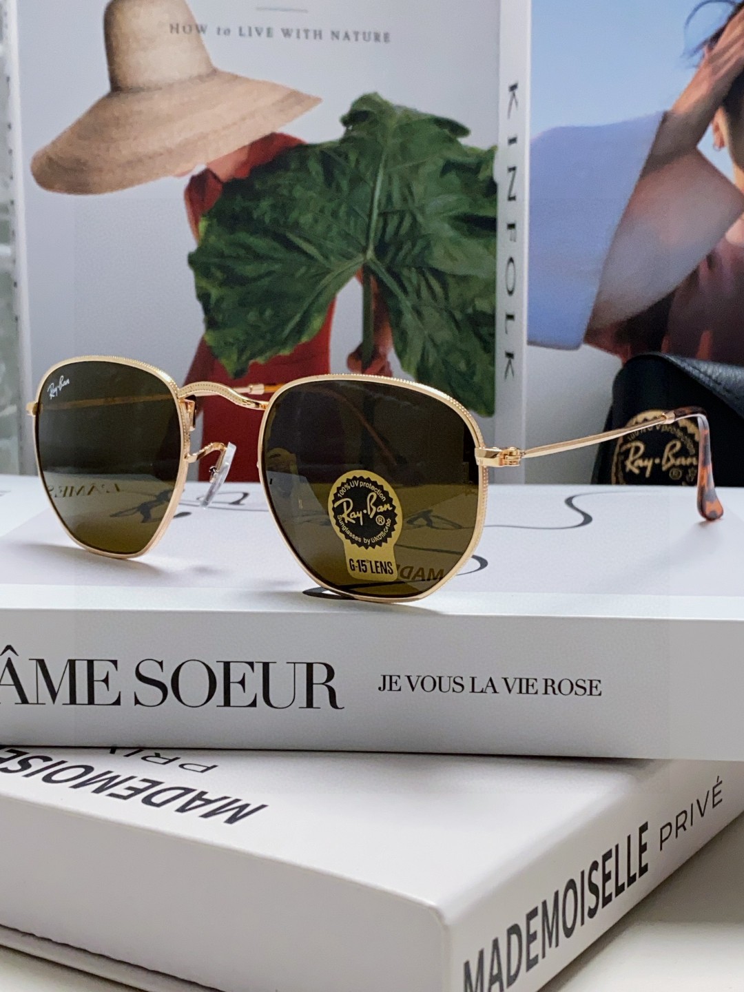  RAYBAN 雷朋 RB3548 平板玻璃镜片  🌻🌻🌸多边形镜框 🇮🇹💋💋炫彩潮款太阳镜，男女通用 