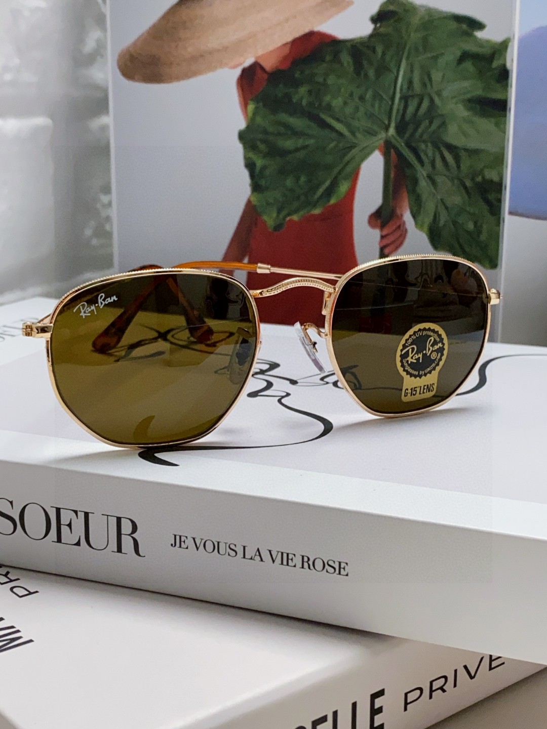  RAYBAN 雷朋 RB3548 平板玻璃镜片  🌻🌻🌸多边形镜框 🇮🇹💋💋炫彩潮款太阳镜，男女通用 