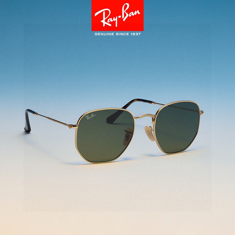  RAYBAN 雷朋 RB3548 平板玻璃镜片  🌻🌻🌸多边形镜框 🇮🇹💋💋炫彩潮款太阳镜，男女通用 