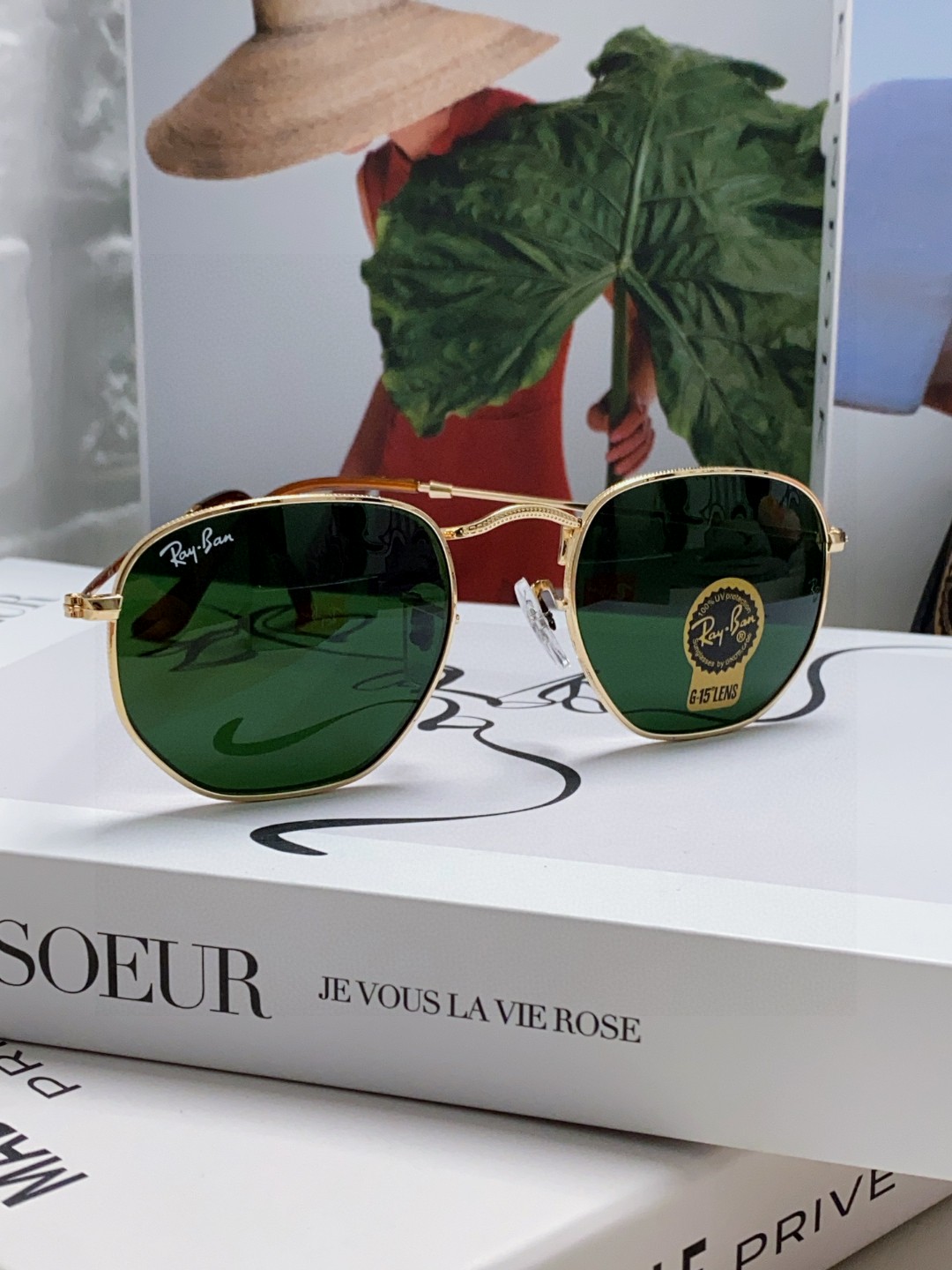  RAYBAN 雷朋 RB3548 平板玻璃镜片  🌻🌻🌸多边形镜框 🇮🇹💋💋炫彩潮款太阳镜，男女通用 