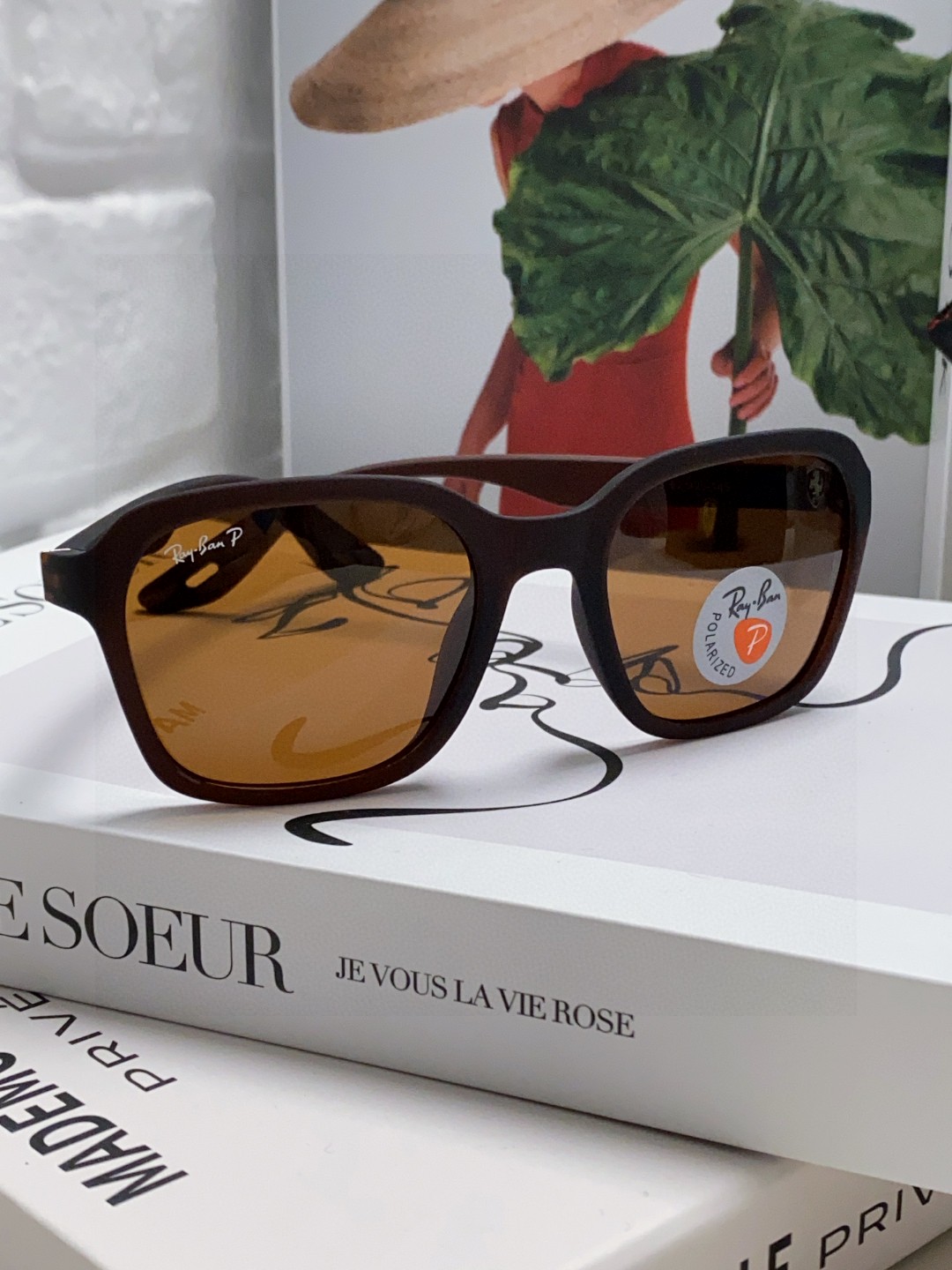  RayBan雷朋法拉利联名 太阳镜男女通用 偏光墨镜个性时尚舒适潮流RB4343