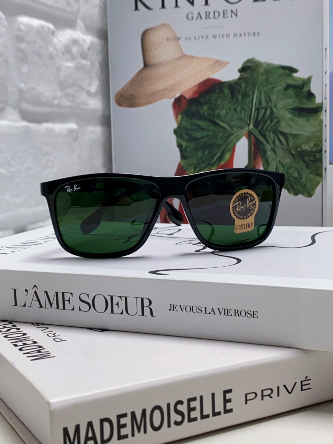  RayBan 雷朋 2025新款运动墨镜男女跑步骑行防风眼镜开车钓鱼太阳镜 高品质玻璃镜片 RB835