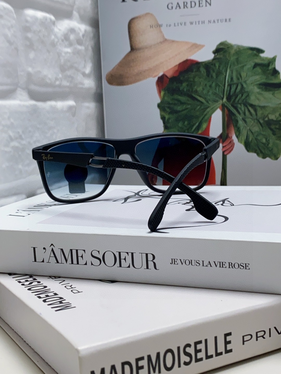  RayBan 雷朋 2025新款运动墨镜男女跑步骑行防风眼镜开车钓鱼太阳镜 高品质玻璃镜片 RB835